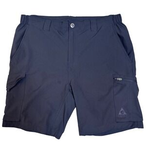 Gerry Mens Size 36 Cargo Shorts Dark Gray Hybrid Outdoor Hiking
